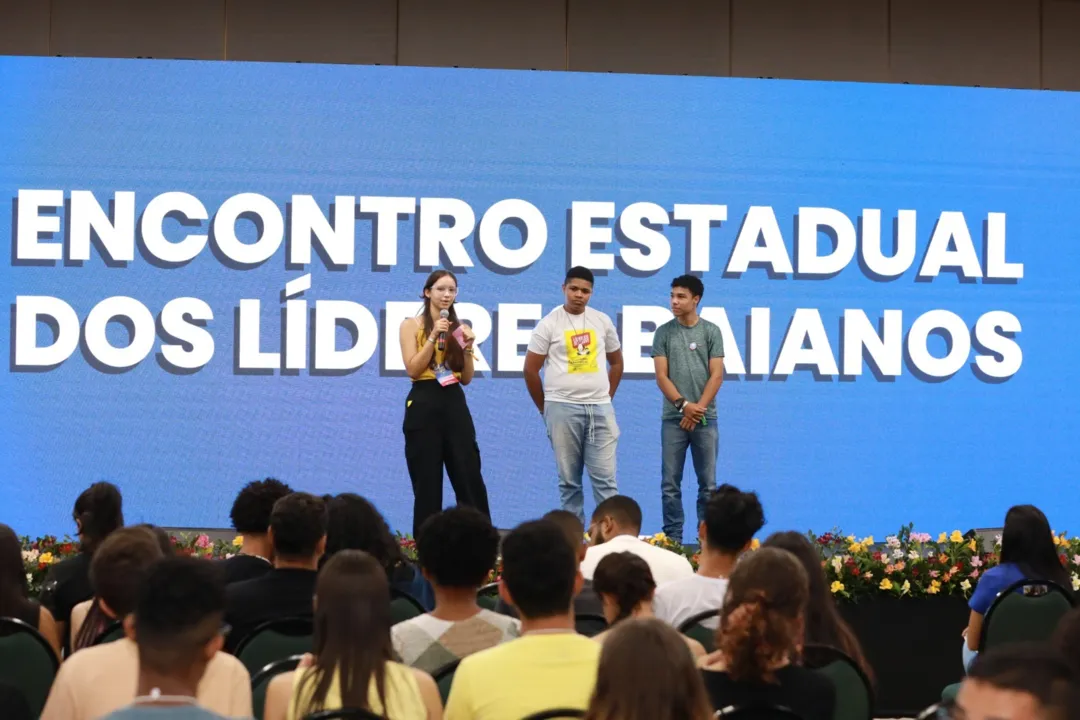 Lideranças estudantis reunidas