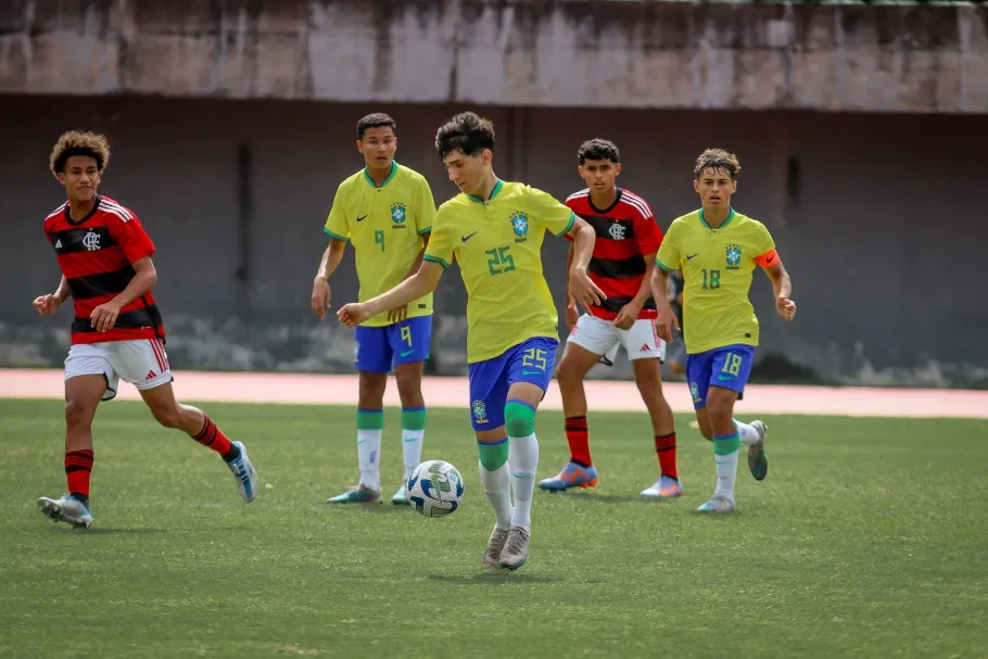 Seleção Brasileira e Flamengo disputaram quartas de final