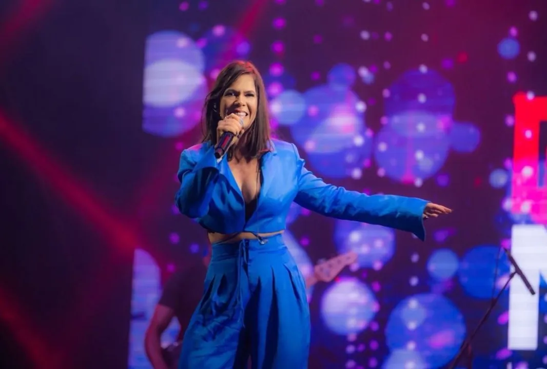 Géssica Moraes em apresentação