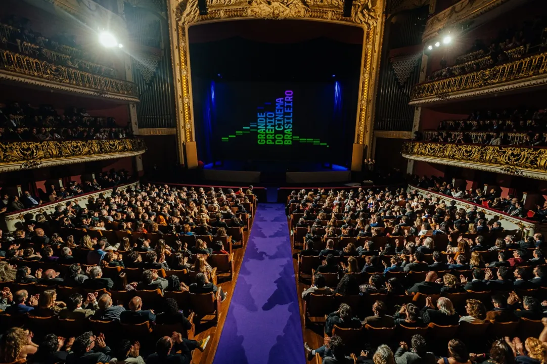 Premiação do "Grande Otélo" em 2019, no Teatro Municipal de São Paulo