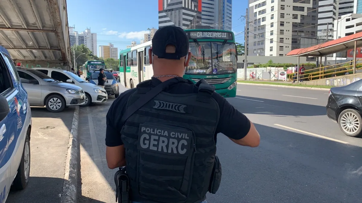 Homem foi preso após arrastão em Salvador