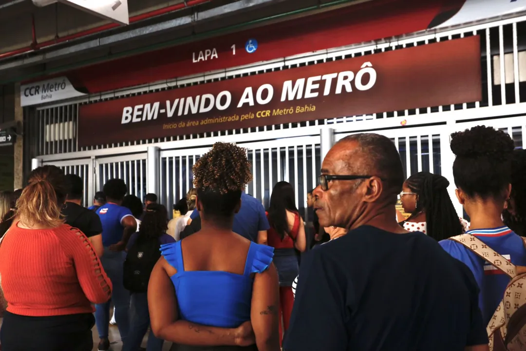 Metrô fechado na Estação da Lapa