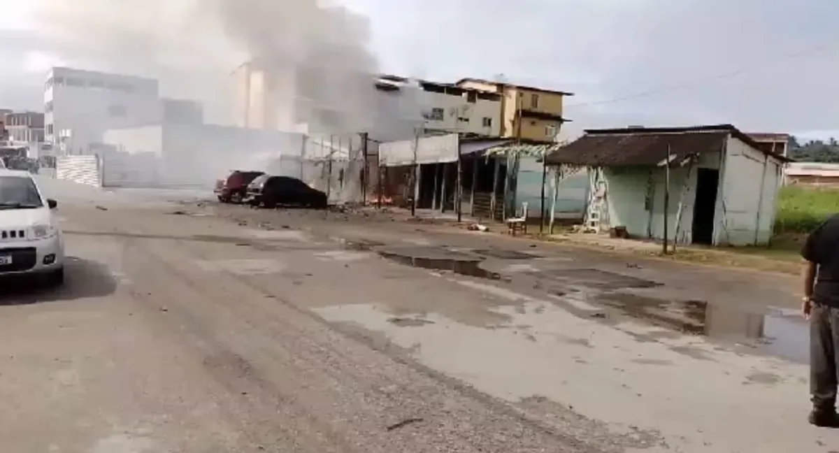 Barraca de fogos de artifício explodiu nesta segunda-feira, 19