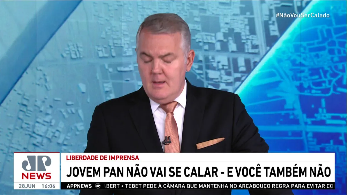 Imagem ilustrativa da imagem Jovem Pan acusa MP de censura em campanha contra suspensão da emissora