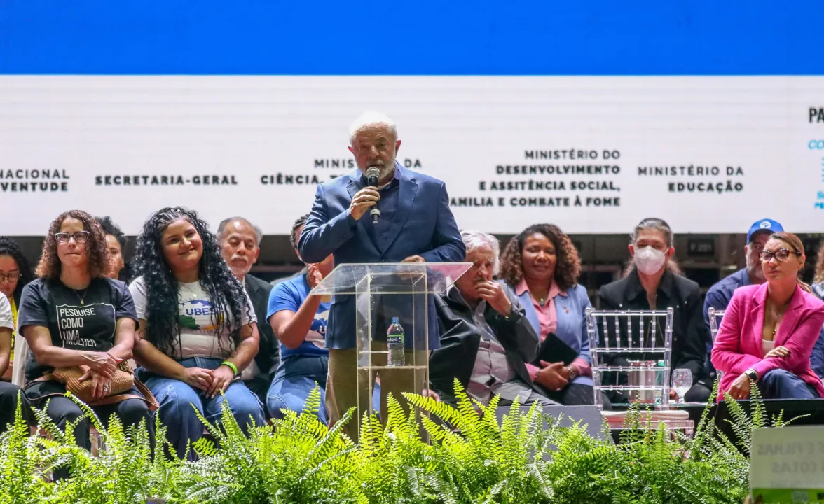 O presidente Luiz Inácio Lula da Silva participa do 59º Congresso da União Nacional dos Estudantes (UNE)