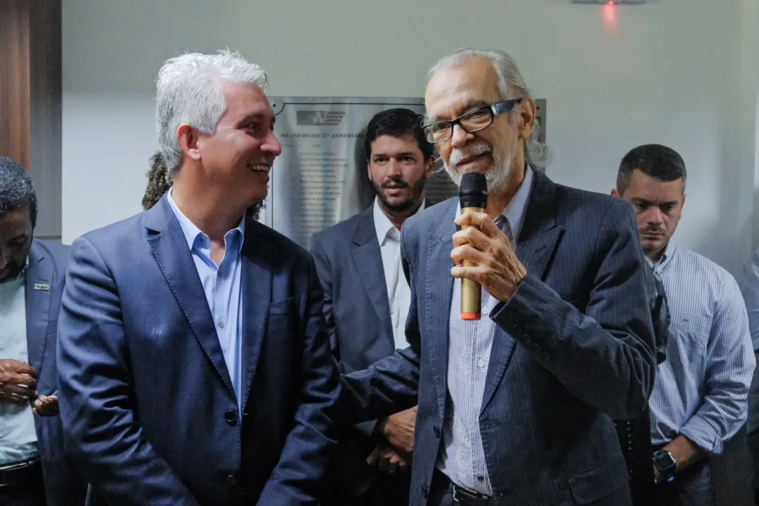 O presidente da CBPM, Henrique Carballal, e o diretor técnico do órgão, Manoel Barretto