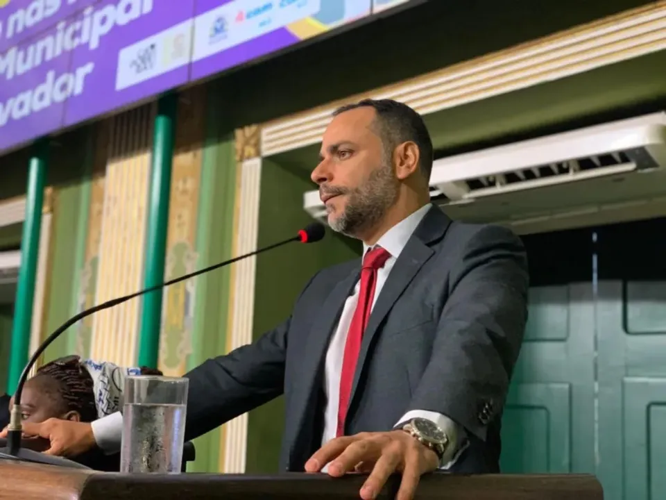 Vereador e Ouvidor Geral da Câmara Municipal de Salvador, Augusto Vasconcelos