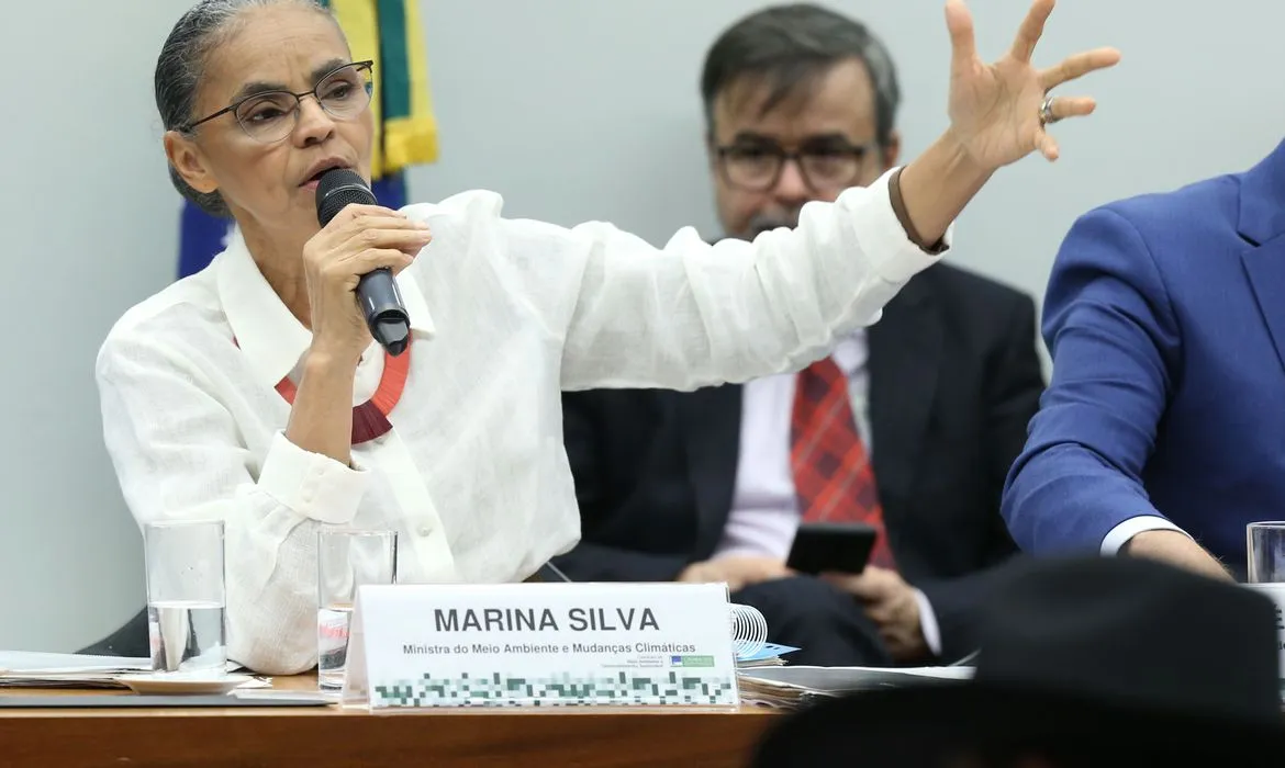 Ministra fez pronunciamento em cadeia de rádio e TV