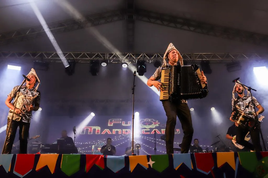 A banda de Caruaru falou sobre a sua terceira apresentação no Pelourinho