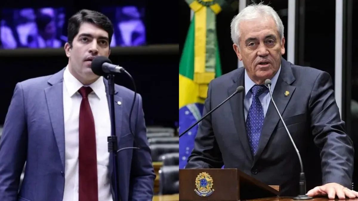 Deputado federal Otto Filho e o seu pai, o senador Otto Alencar