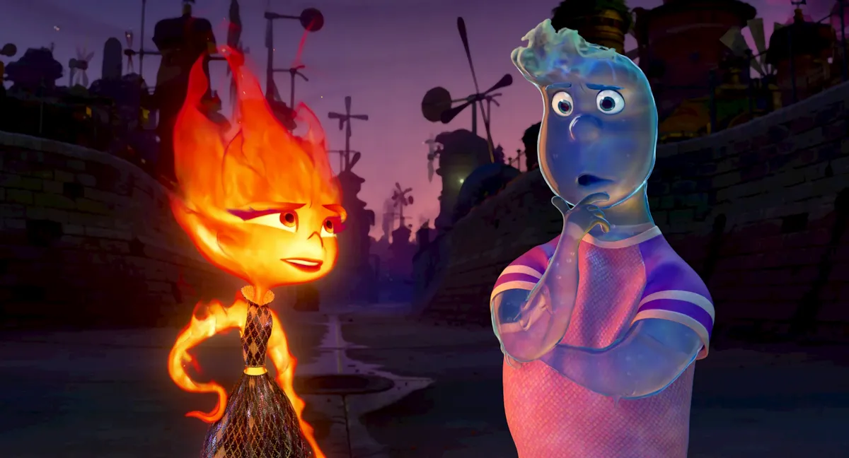 Novo "Elementos", da Pixar, explora uma história de imigração e choque de cultura