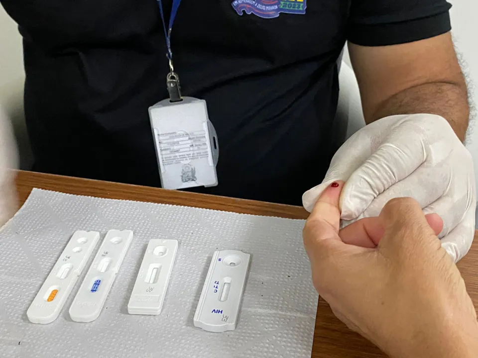 Testagens rápidas são realizadas nos sete postos da Sesab durante o São João
