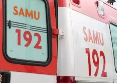 Envolvidos em grave acidente foram atendidos pelo  Serviço de Atendimento Móvel de Urgência (Samu)