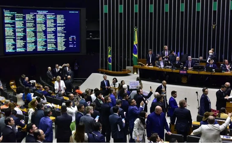 Sessão no Congresso