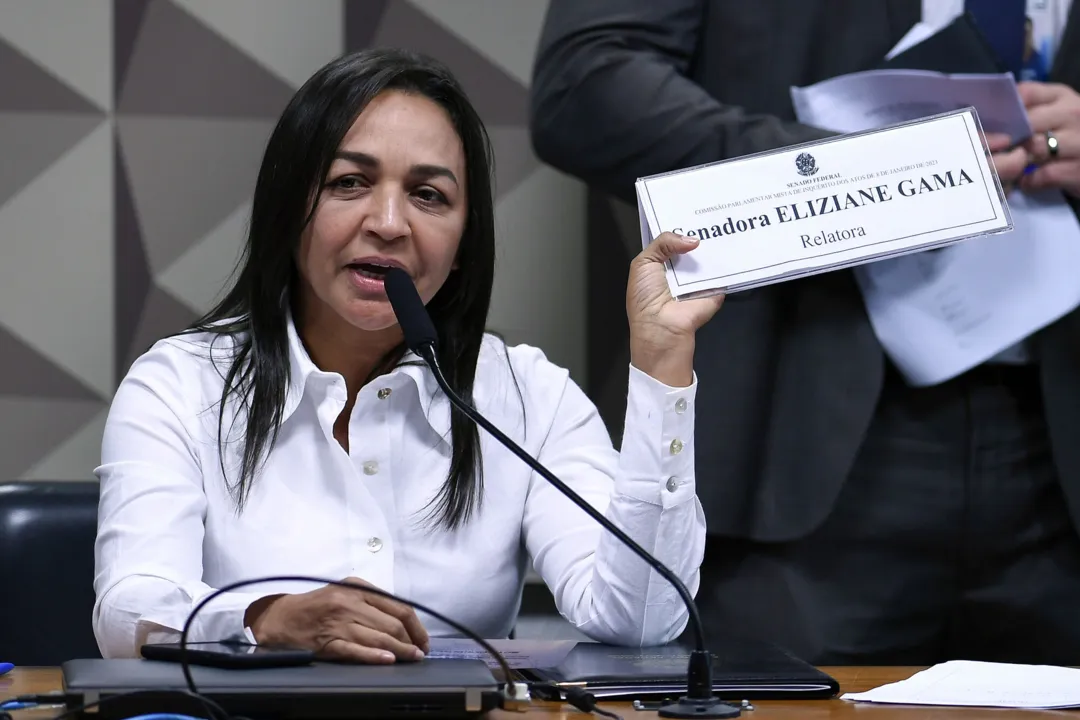 Relatora da CPMI do 8 de Janeiro, senadora Eliziane Gama (PSD-MA)