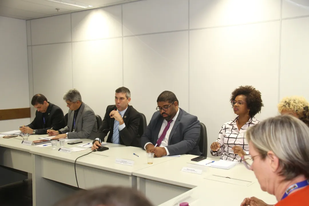 Reunião de autoridades da segurança pública na Bahia