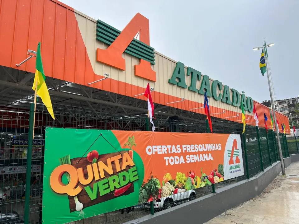 Imagem ilustrativa da imagem Salvador recebe mais uma unidade do Atacadão