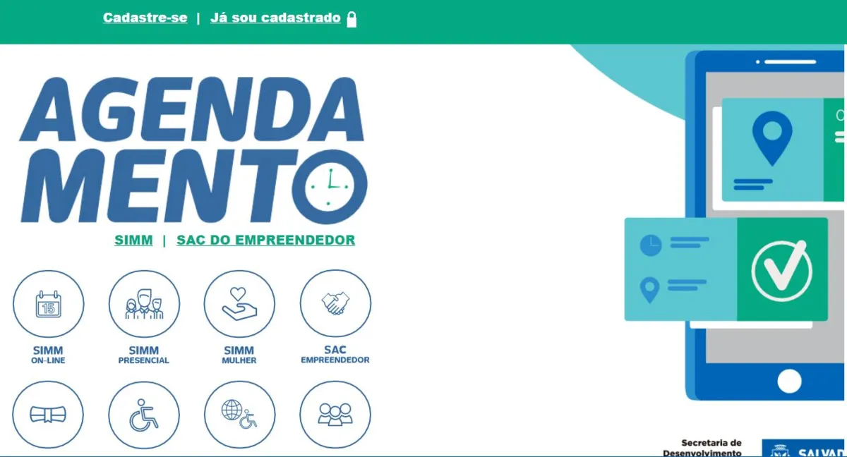 Os candidatos deverão acessar o site para agendar o atendimento
