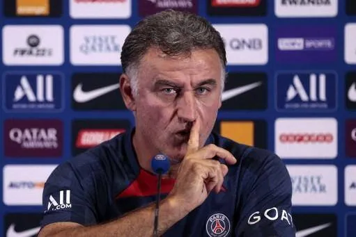 Christophe Galtier assumiu o comando do PSG no ano passado