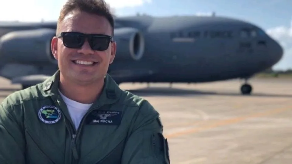 Igor Rocha, tenente-coronel da Força Aérea Brasileira (FAB)