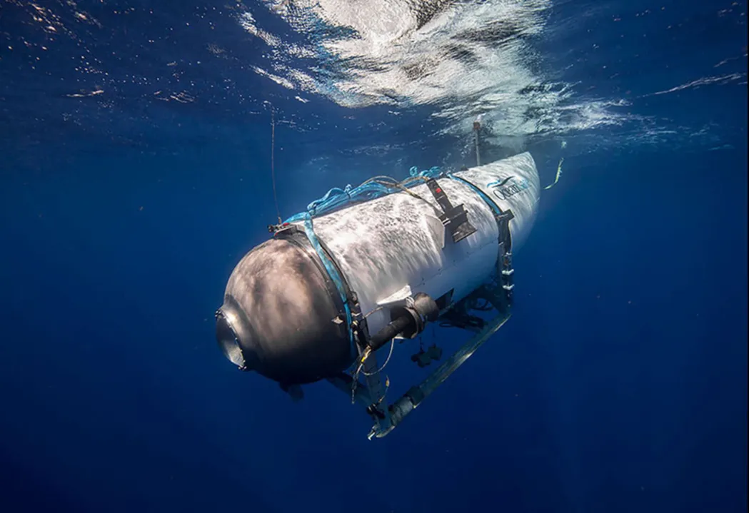 Submarino desapareceu com cinco pessoas, no último domingo, 18 de junho