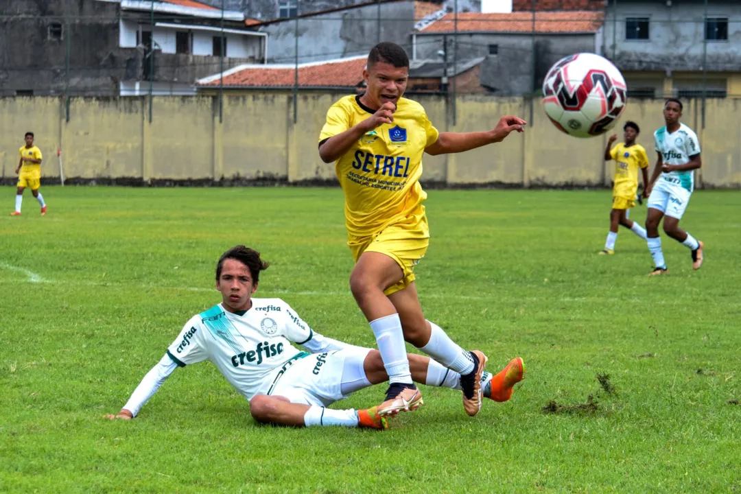 Palmeiras e Seleção de Lauro de Freitas empataram em 1 a 1