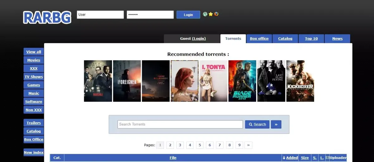Imagem ilustrativa da imagem Um dos maiores sites de torrent do mundo, RARBG encerra atividades