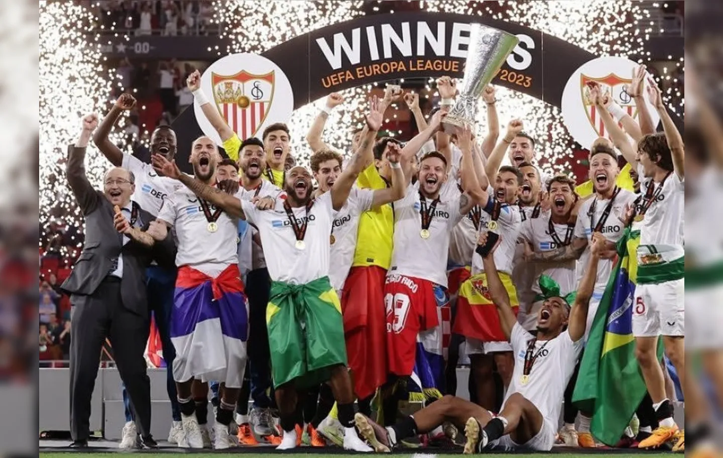 O Sevilla nunca perdeu uma final de UEFA Europa League