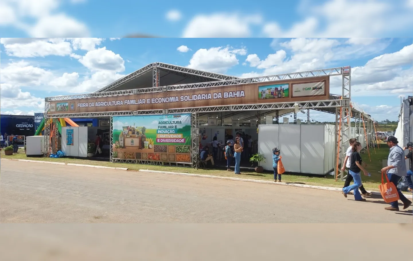 Agricultores familiares de diversas regiões baianas expõem produtos na Bahia Farm Show 2023