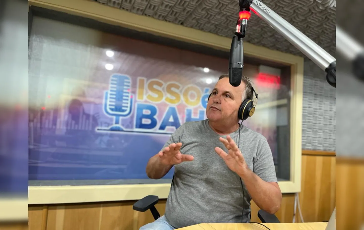 Geddel deu entrevista neste 3 de julho para o programa Isso é Bahia, da rádio A TARDE FM