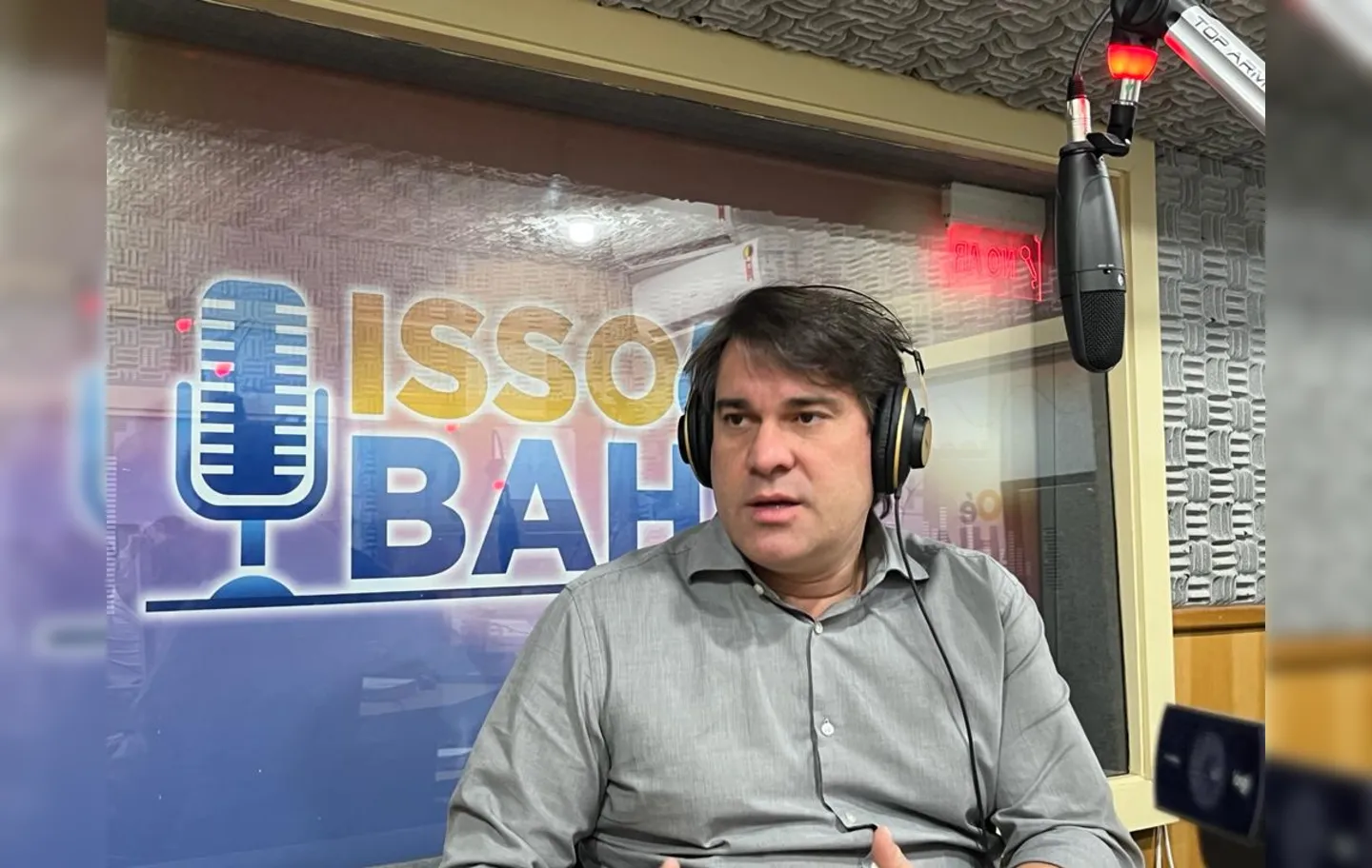 Niltinho, em entrevista ao programa Isso é Bahia desta segunda-feira, 24, na A TARDE FM