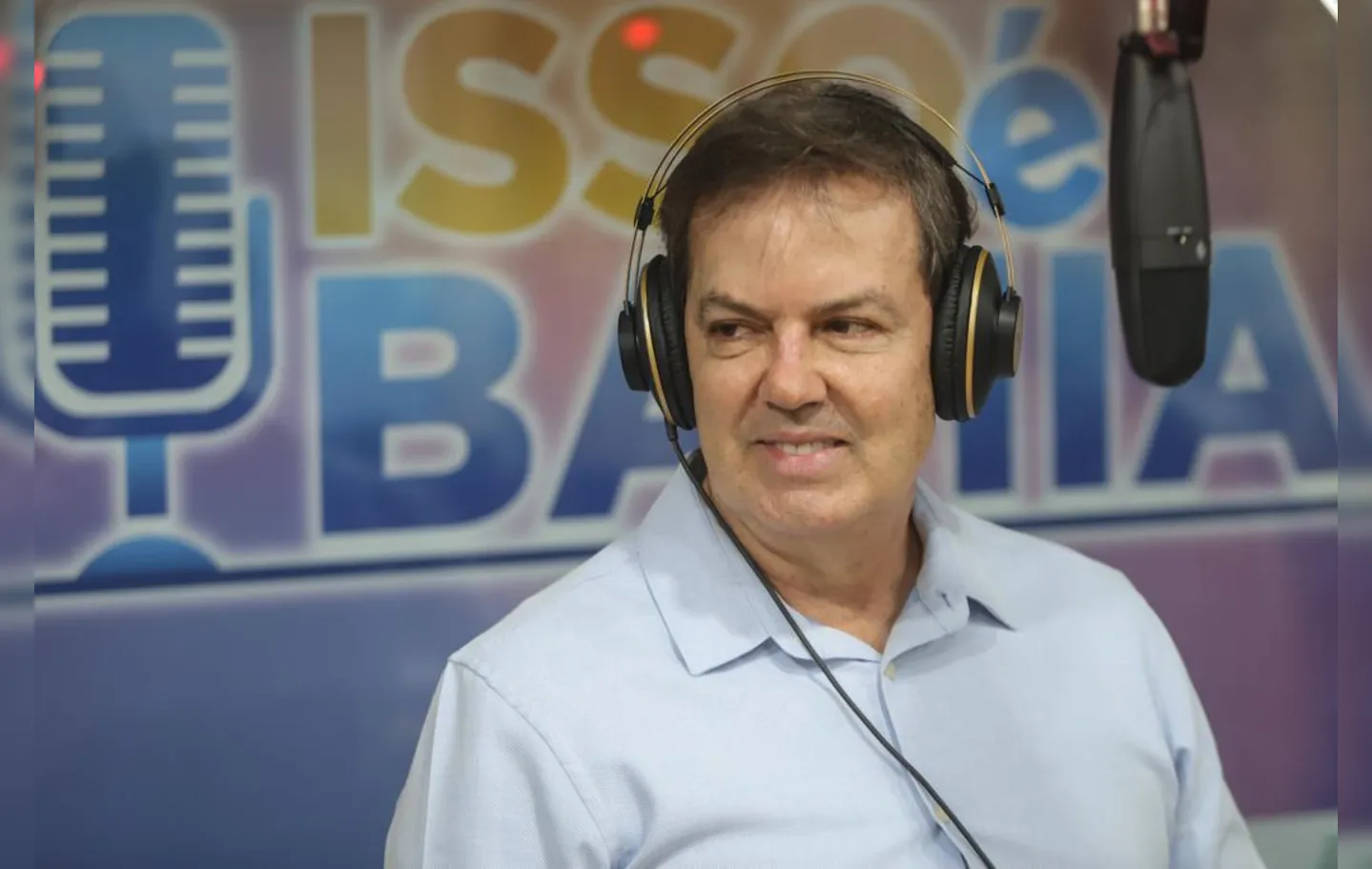 Presidente da Conder, José Gonçalves Trindade, durante entrevista no programa Isso é Bahia