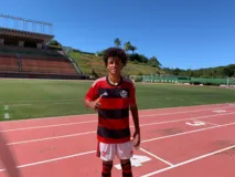 Imagem ilustrativa da imagem Artilheiro na semifinal, atacante do Flamengo divide mérito dos gols