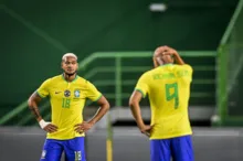 Imagem ilustrativa da imagem Brasil sai na frente, mas sofre virada e perde para Senegal