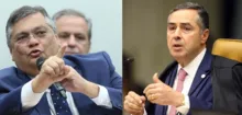 Imagem ilustrativa da imagem Dino defende Barroso após fala do ministro do STF sobre bolsonarismo