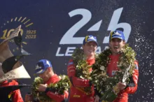 Imagem ilustrativa da imagem Ferrari vence as 24 Horas de Le Mans após 50 anos de ausência