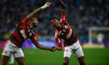 Imagem ilustrativa da imagem Flamengo vence o Grêmio e fica perto de final da Copa do Brasil