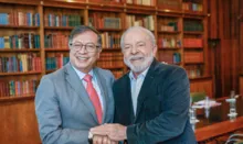 Imagem ilustrativa da imagem Lula e presidente da Colômbia se reúnem para discutir Amazônia