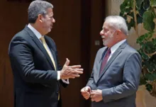 Imagem ilustrativa da imagem Lula recebe Lira no Alvorada para discutir articulação na Câmara