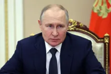 Imagem ilustrativa da imagem Putin: contraofensiva ucraniana não tem possibilidade de sucesso