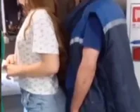 Imagem ilustrativa da imagem Vídeo: Homem assedia mulher em fila de lanchonete