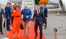 Imagem ilustrativa da imagem Vídeo: Lula chega à Bélgica para cúpula entre Celac e União Europeia
