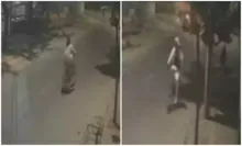 Imagem ilustrativa da imagem Vídeo: mulher cai de bicicleta, morre e tem pertences furtados