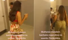 Imagem ilustrativa da imagem Vídeo: mulheres "invadem" banheiro masculino durante show no Mineirão