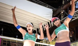 Imagem ilustrativa da imagem Ana Patrícia e Duda vencem etapa do Circuito Mundial na Europa
