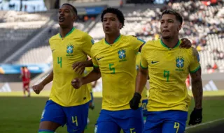 Imagem ilustrativa da imagem Brasil aplica 4 a 1 na Tunísia e avança às quartas do Mundial Sub-20