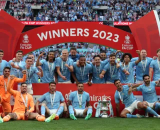 Manchester City vence United e é campeão da Copa da Inglaterra