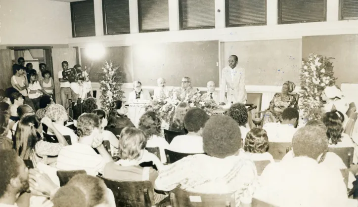 O primeiro Encontro de Nações de Candomblé, que aconteceu em 1981, foi realizado no Ceao