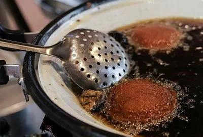 Reparação frita bolinho de Iansã