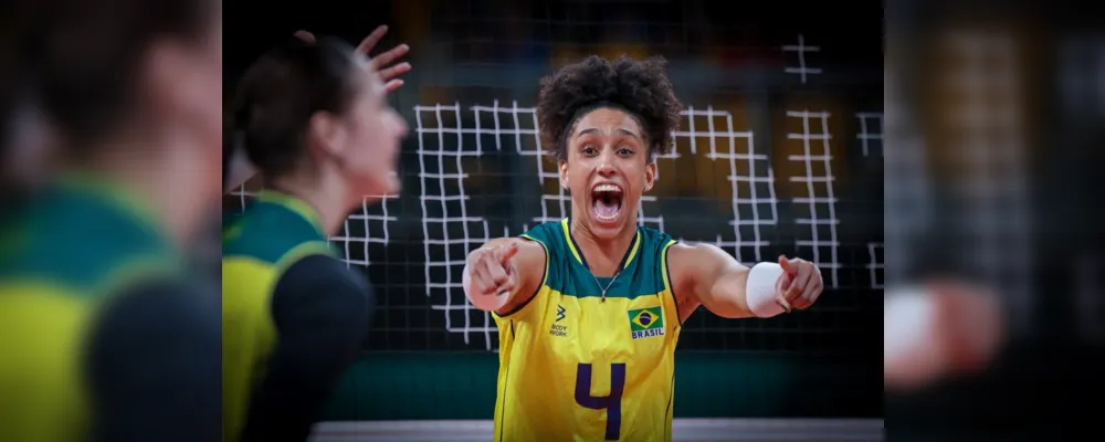 Seleção brasileira garante prata pan-americana no vôlei feminino